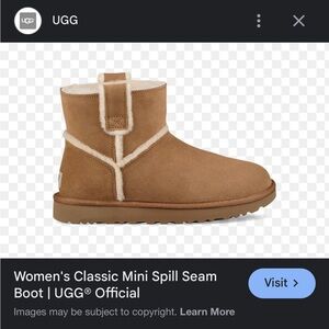 Ugg Women’s Classic Mini Spill Seam